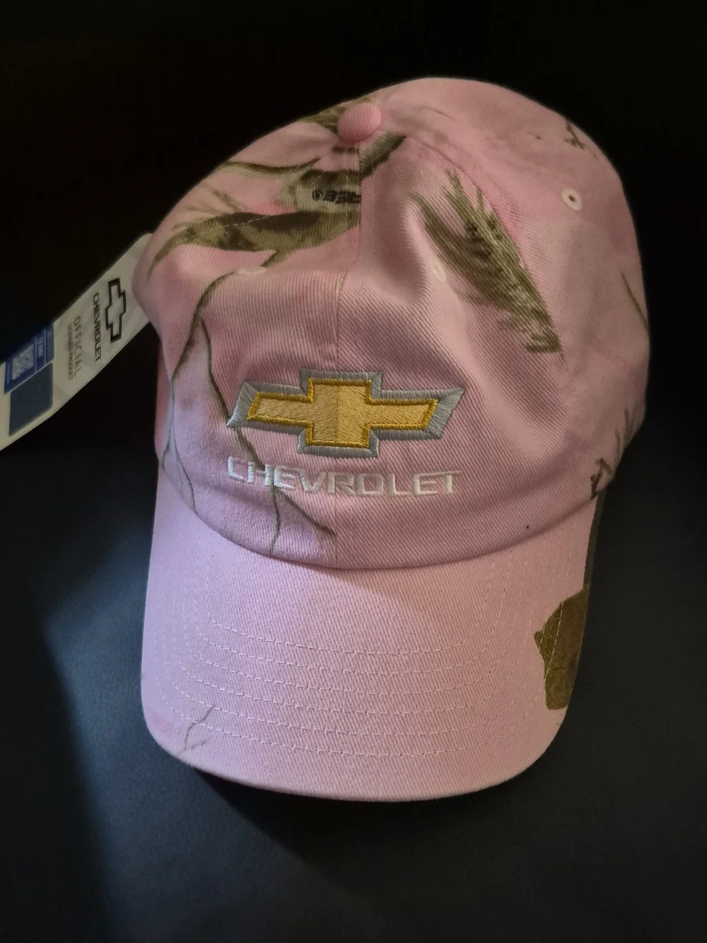 Kids Pink Camouflage Baseball Cap